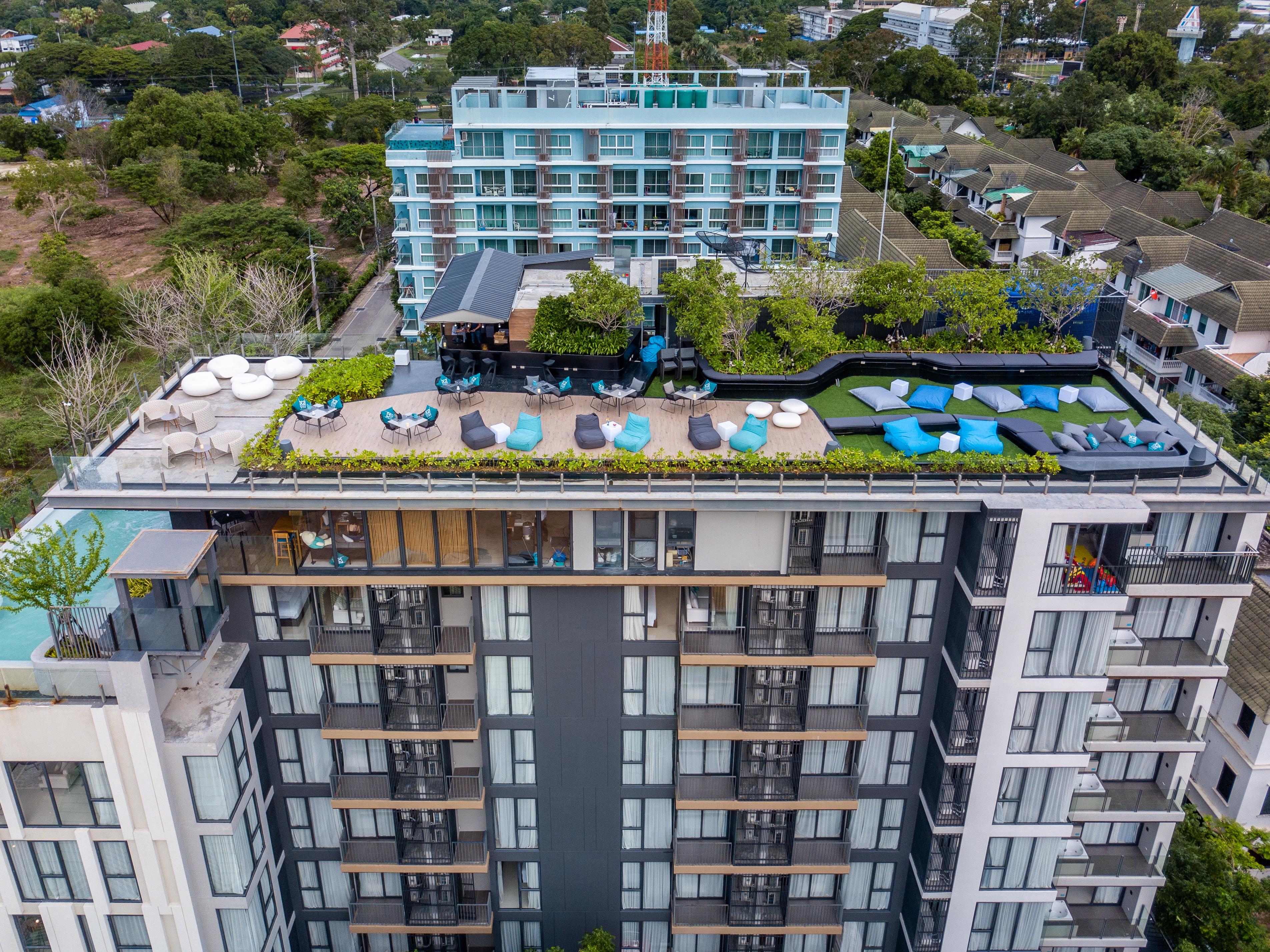 Cross Vibe Pattaya Seaphere Na Chom Thian Exterior foto